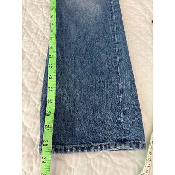 Edwin Tash Straight Jeans Sz 25 Relaxed Fit Organic Cotton Anthropologie Denim - Picture 10 of 11